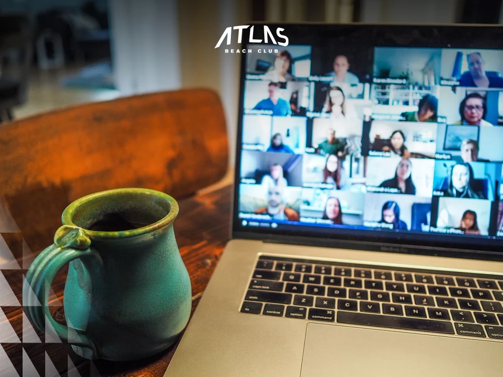 online party – farewell Zoom call – screen-shared celebrations