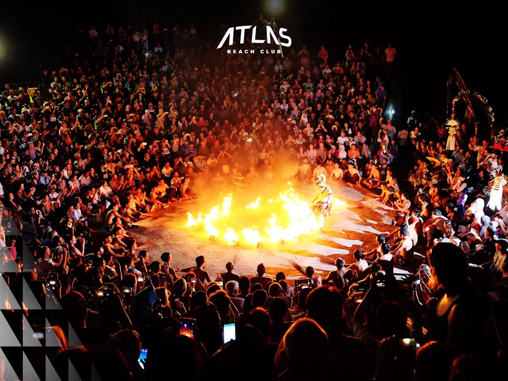  Balinese dancers in motion, cultural stage shows, Gianyar traditional acts 