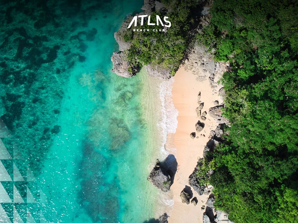Beach parade Kuta, tourist zone celebration, colorful demon march