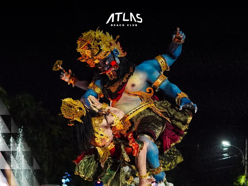 Symbolic cleansing rituals, demonic figures in procession, spiritual eve of silence