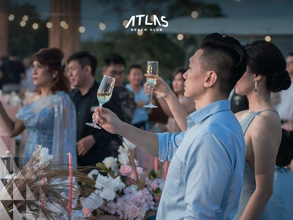 Bridal shower venue, Bali beach club, event location