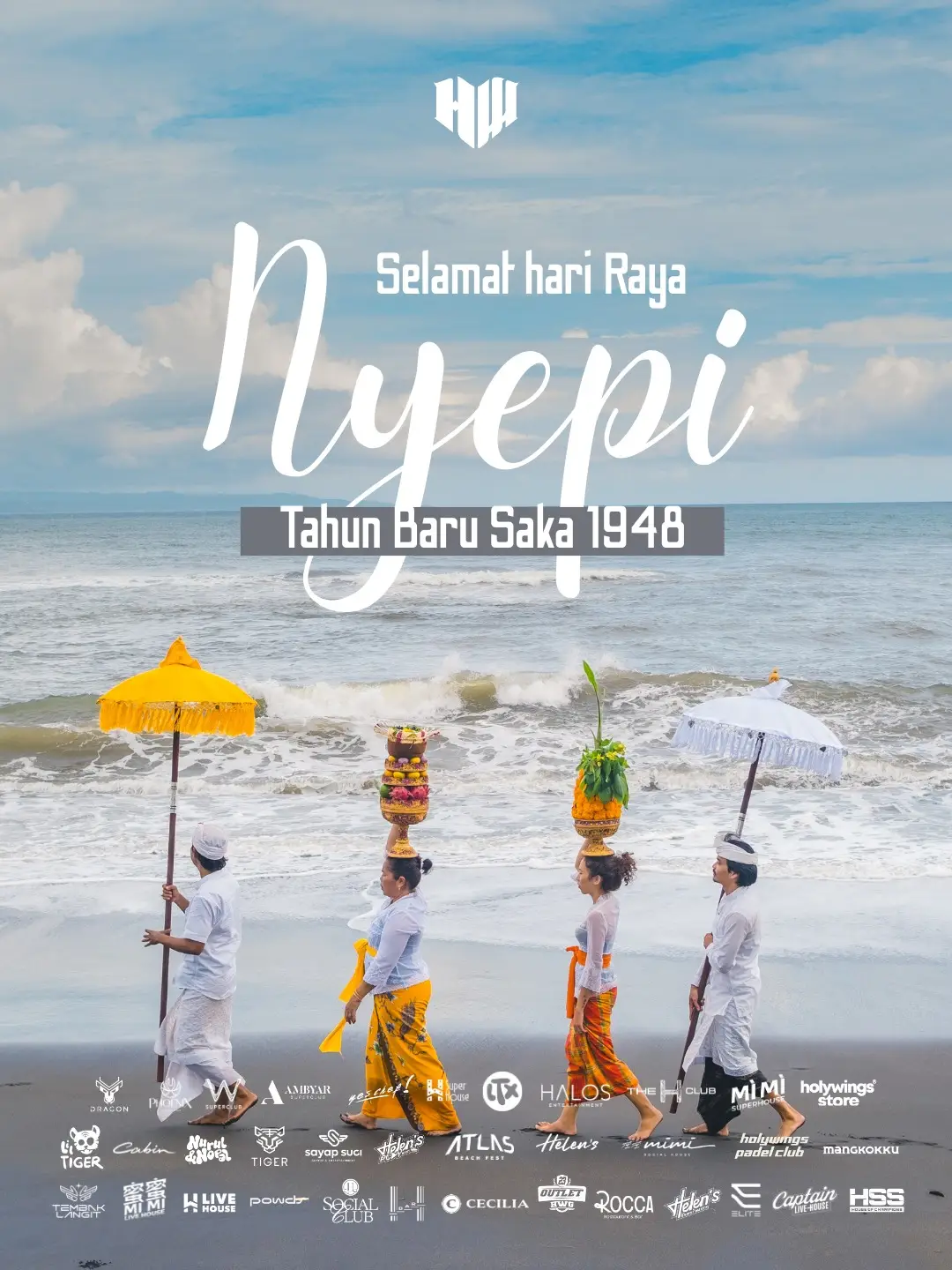 Announcement - Selamat Hari Raya Nyepi - World's Biggest Beach Club & Super Club in Bali | Atlas Beach Fest