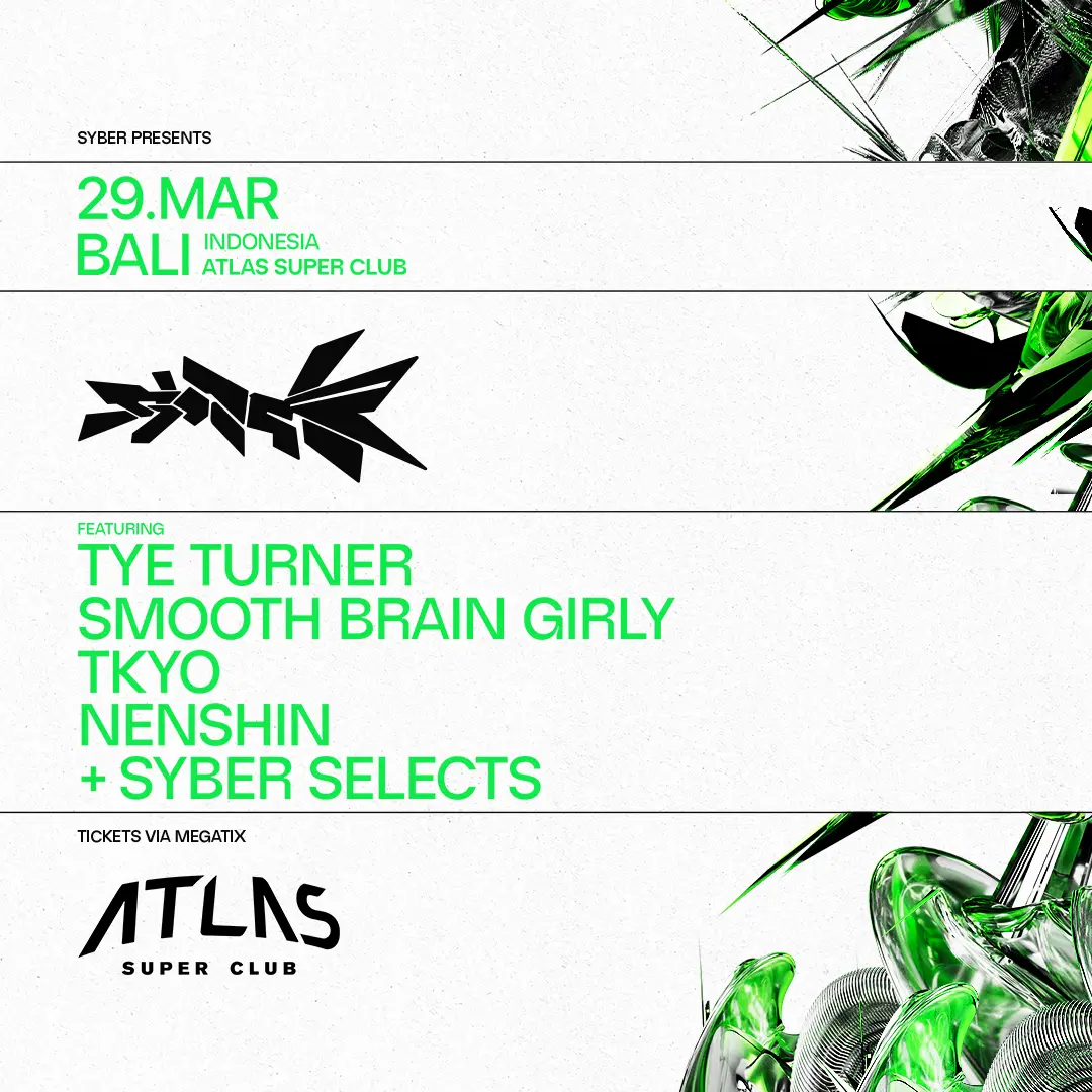 Announcement - SYBER Takeover - World's Biggest Beach Club & Super Club in Bali | Atlas Beach Fest