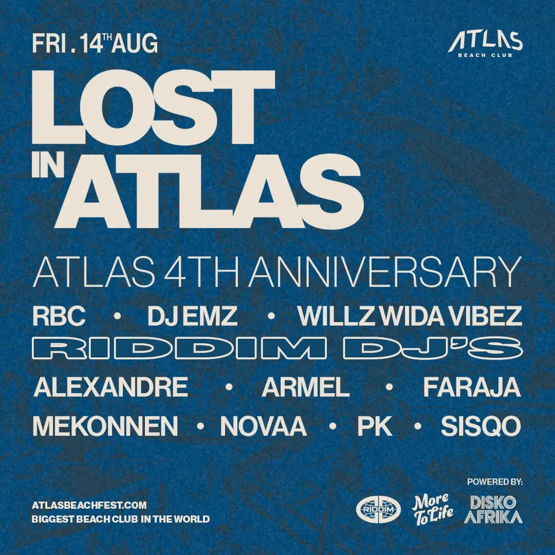 Event -  ATLAS 4TH ANNIVERSARY × RIDDIM PRESENTS: LOST IN ATLAS  - World's Biggest Beach Club & Super Club in Bali | Atlas Beach Fest