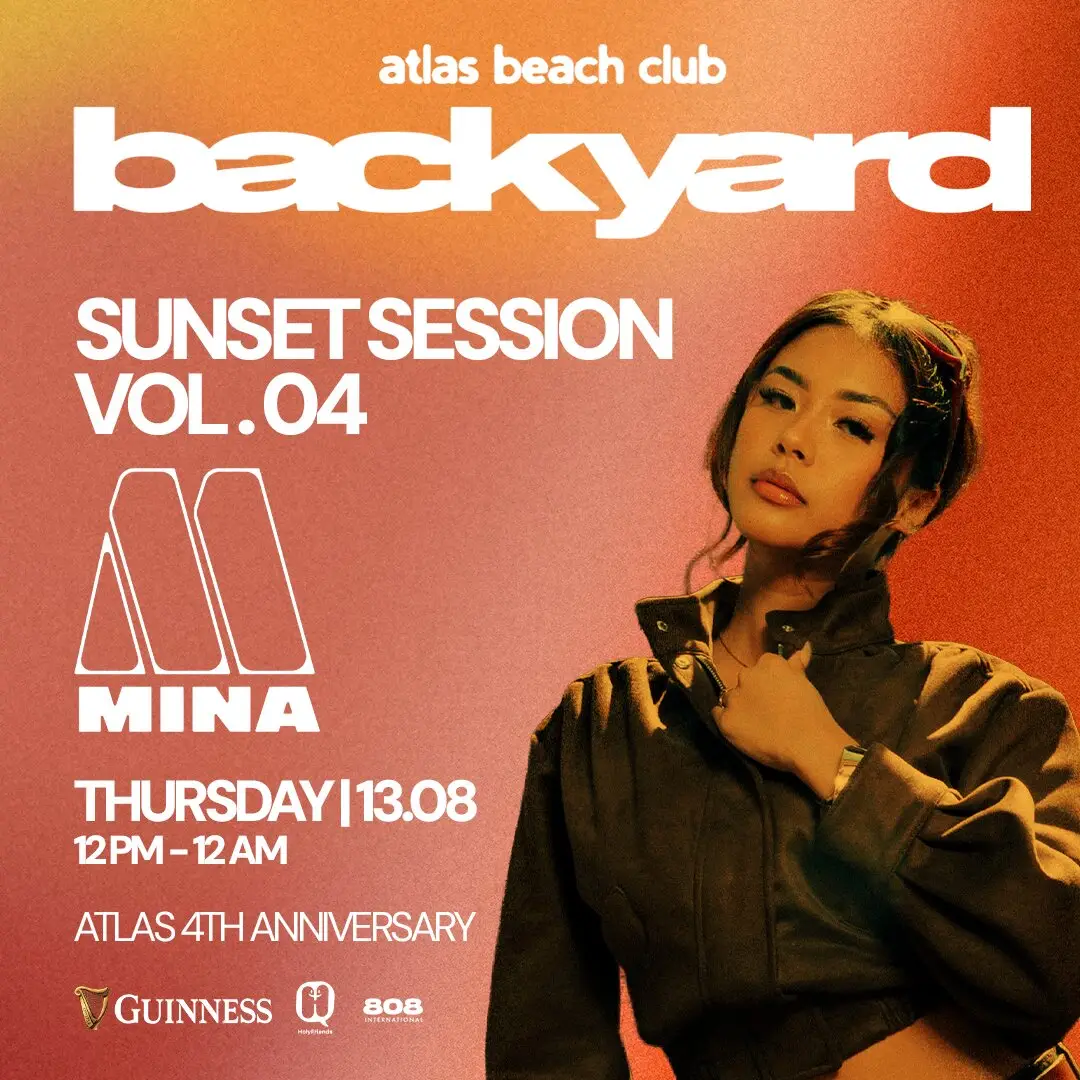 Event - Backyard Vol. 4 - DJ MINA - World's Biggest Beach Club & Super Club in Bali | Atlas Beach Fest
