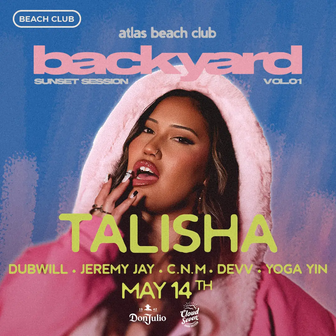 Event - Backyard Vol.1 - DJ Talisha - World's Biggest Beach Club & Super Club in Bali | Atlas Beach Fest