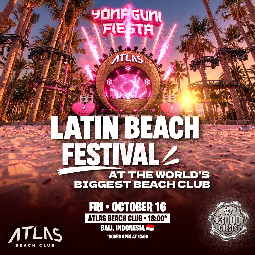 Biggest Latin Beach Festival - Yonaguni Fiesta x Atlas Beach Club