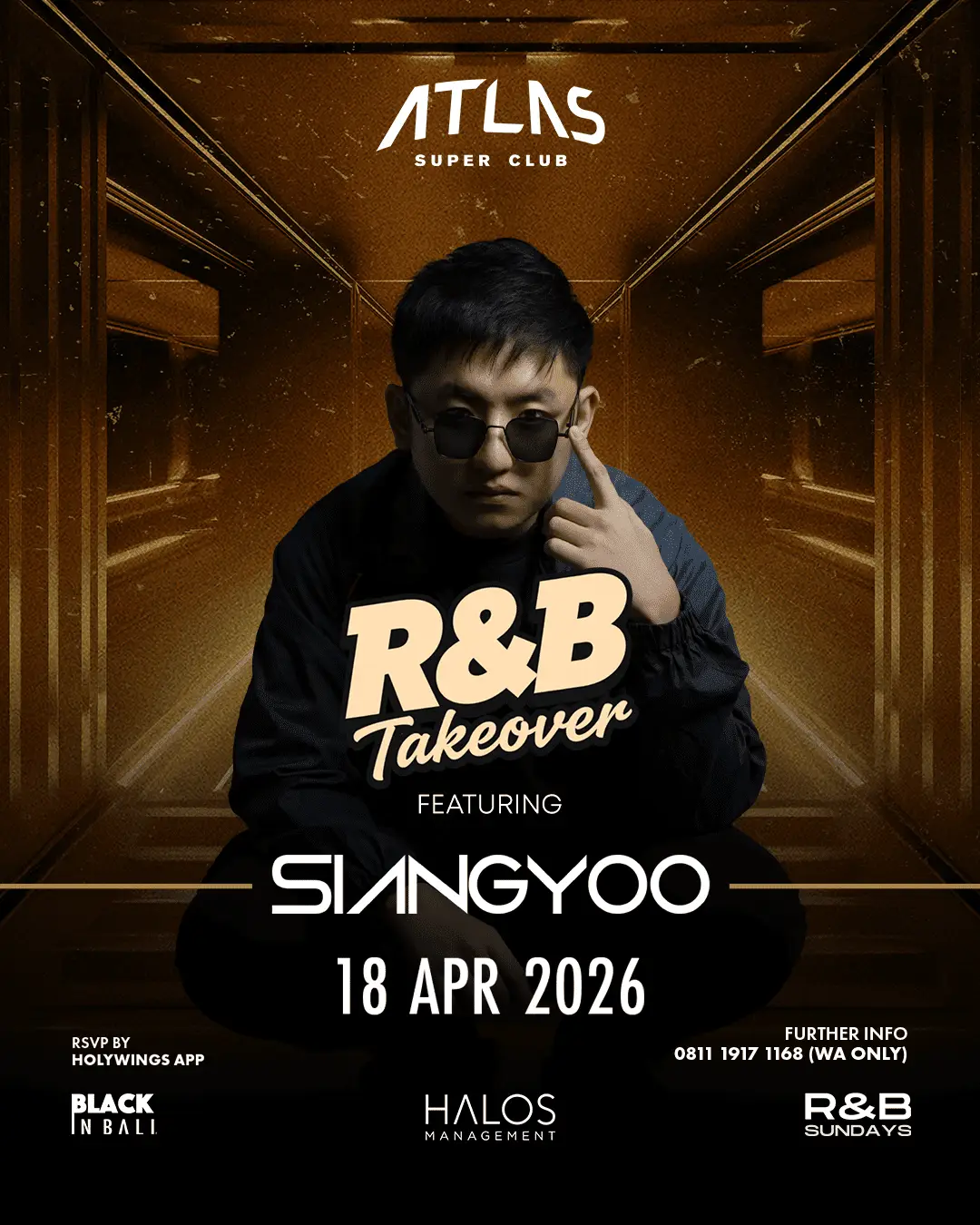 Event - SIANGYOO - RnB TAKEOVER - World's Biggest Beach Club & Super Club in Bali | Atlas Beach Fest