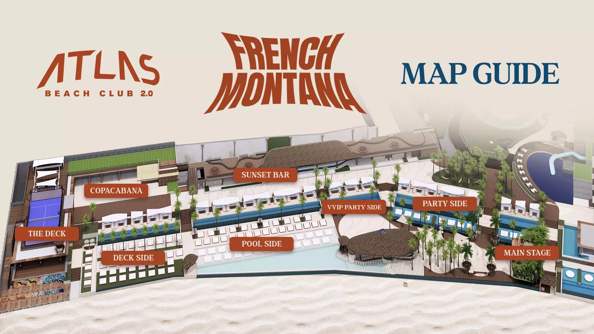 Event - French Montana - World's Biggest Beach Club & Super Club in Bali | Atlas Beach Fest