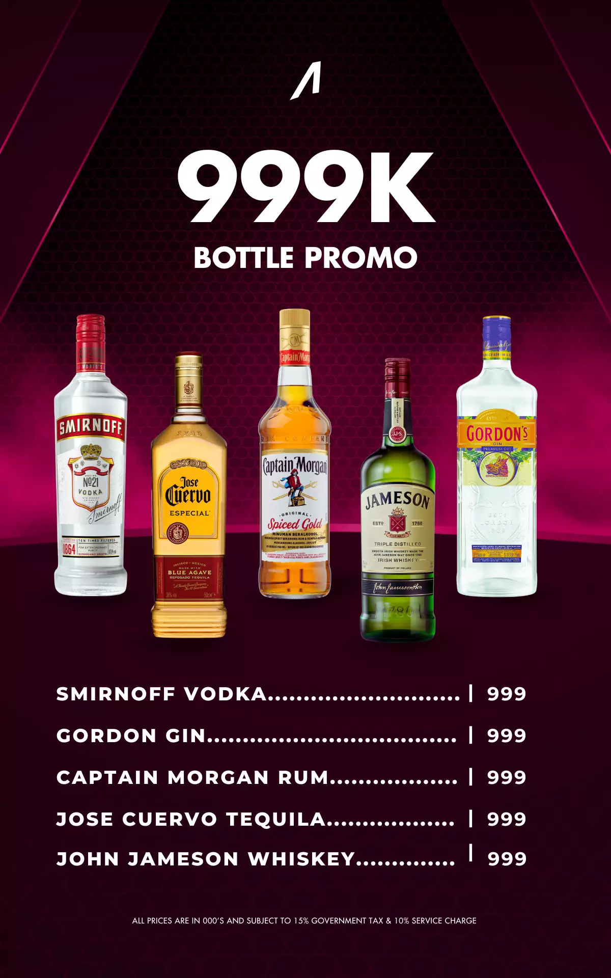 999K Bottle Promo