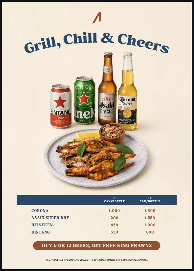 HOT PROMOS Menu