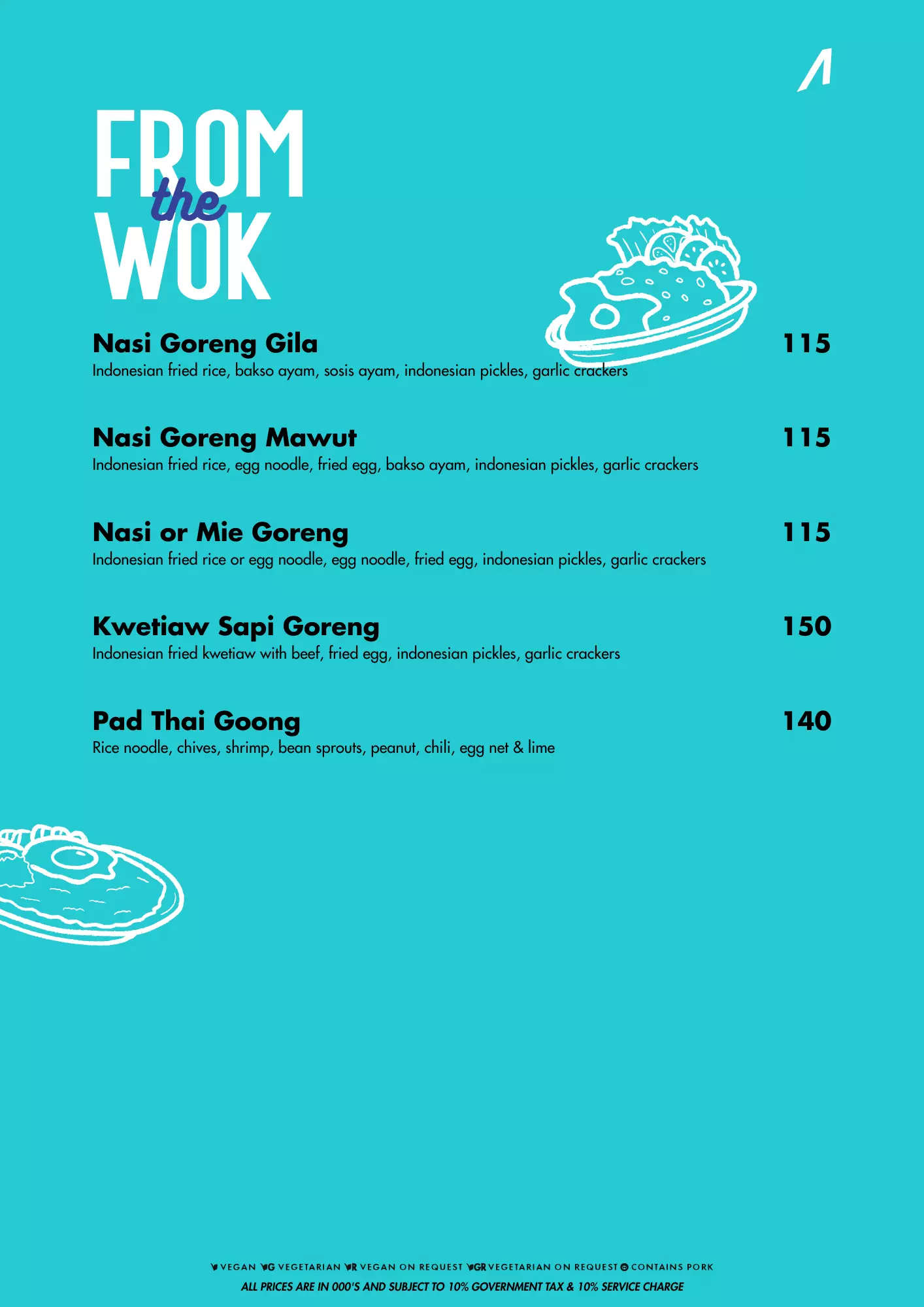 FROM THE WOK - 30%++
