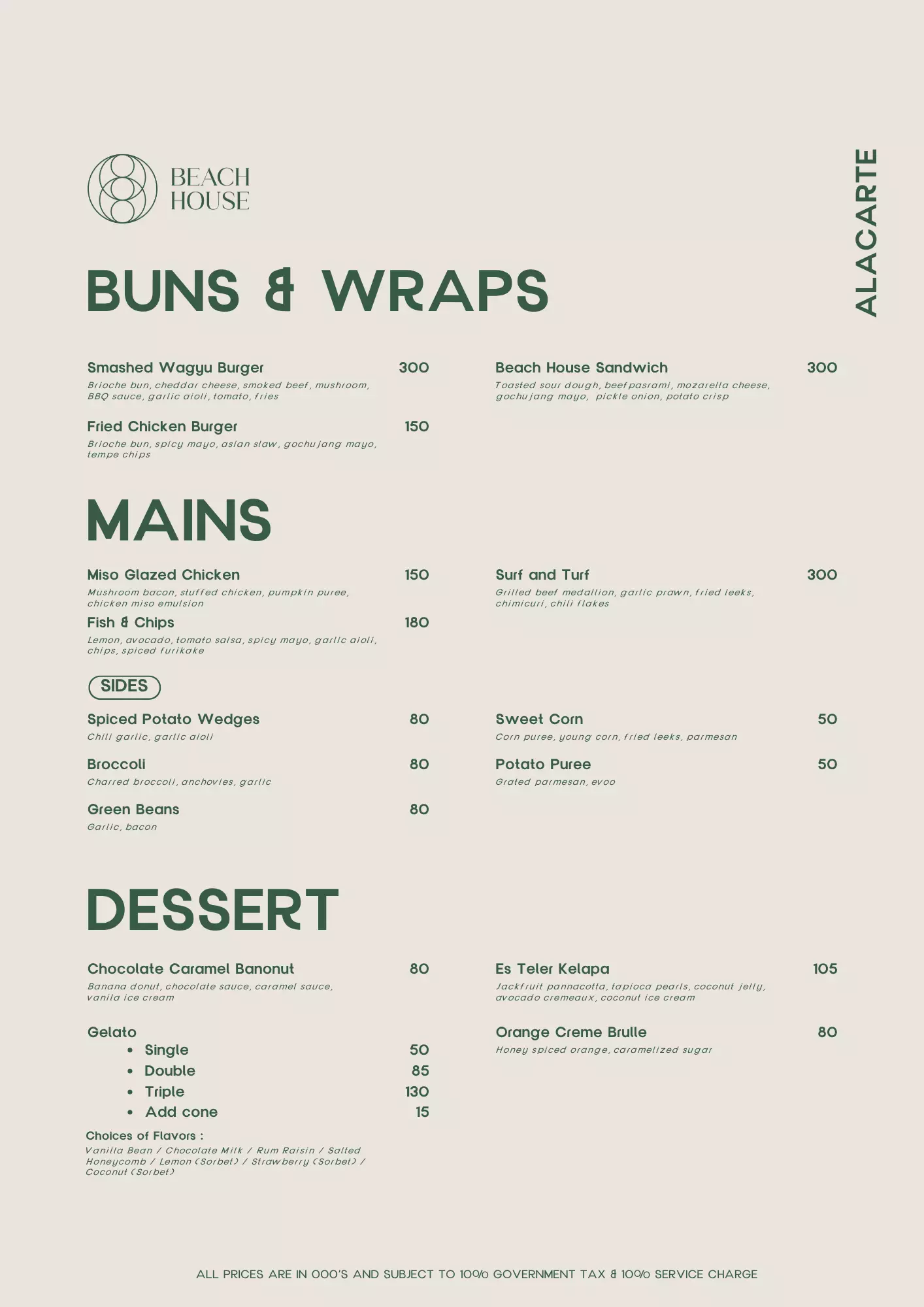 Menu - FULL MENU - P2 - World's Biggest Beach Club & Super Club in Bali | Atlas Beach Fest