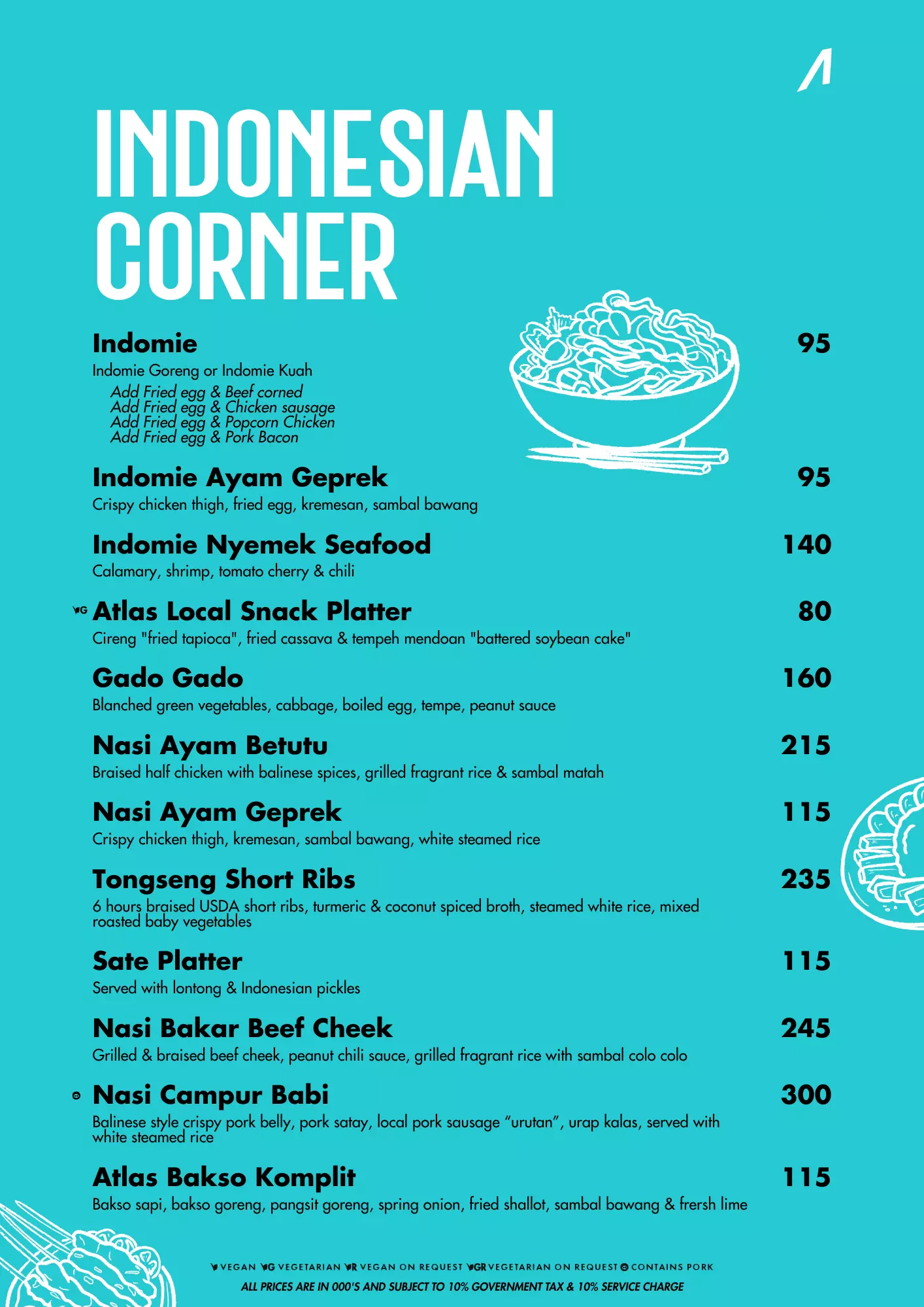 INDONESIAN CORNER - 30%++