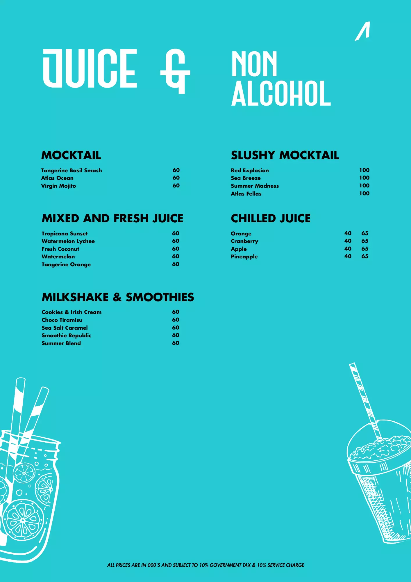 Juice & Non Alcohol