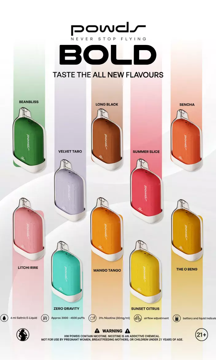 Menu - Powds - Bold - World's Biggest Beach Club & Super Club in Bali | Atlas Beach Fest