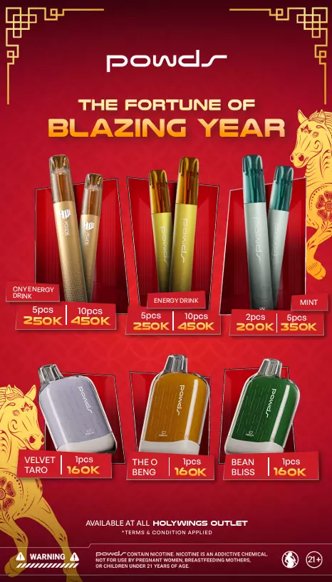 Menu - POWDS Promo - The Fortune of Blazing Year - World's Biggest Beach Club & Super Club in Bali | Atlas Beach Fest