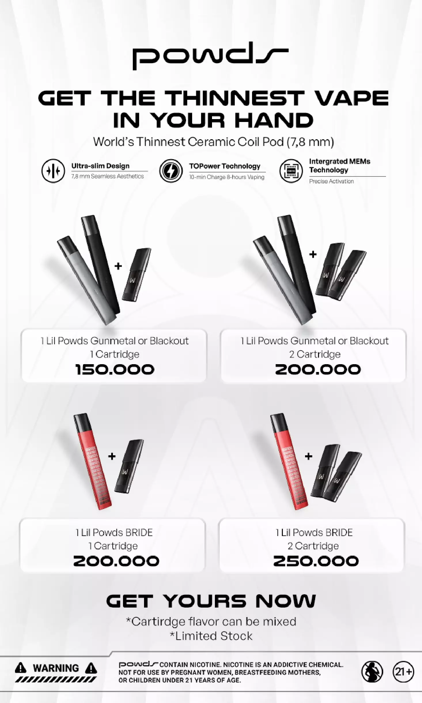 POWDS PROMO