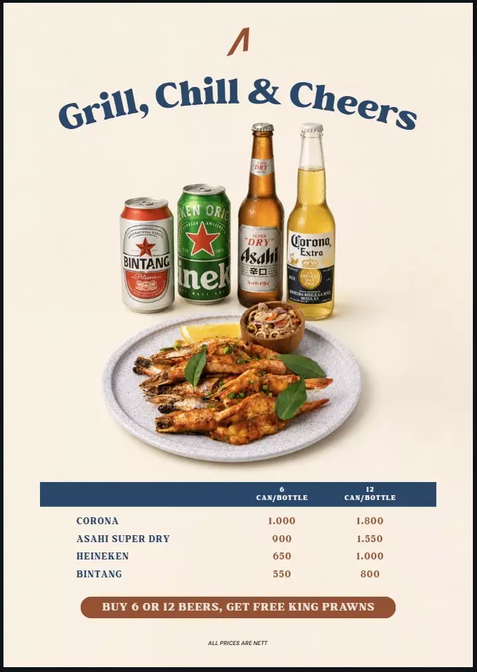 HOT PROMOS Menu