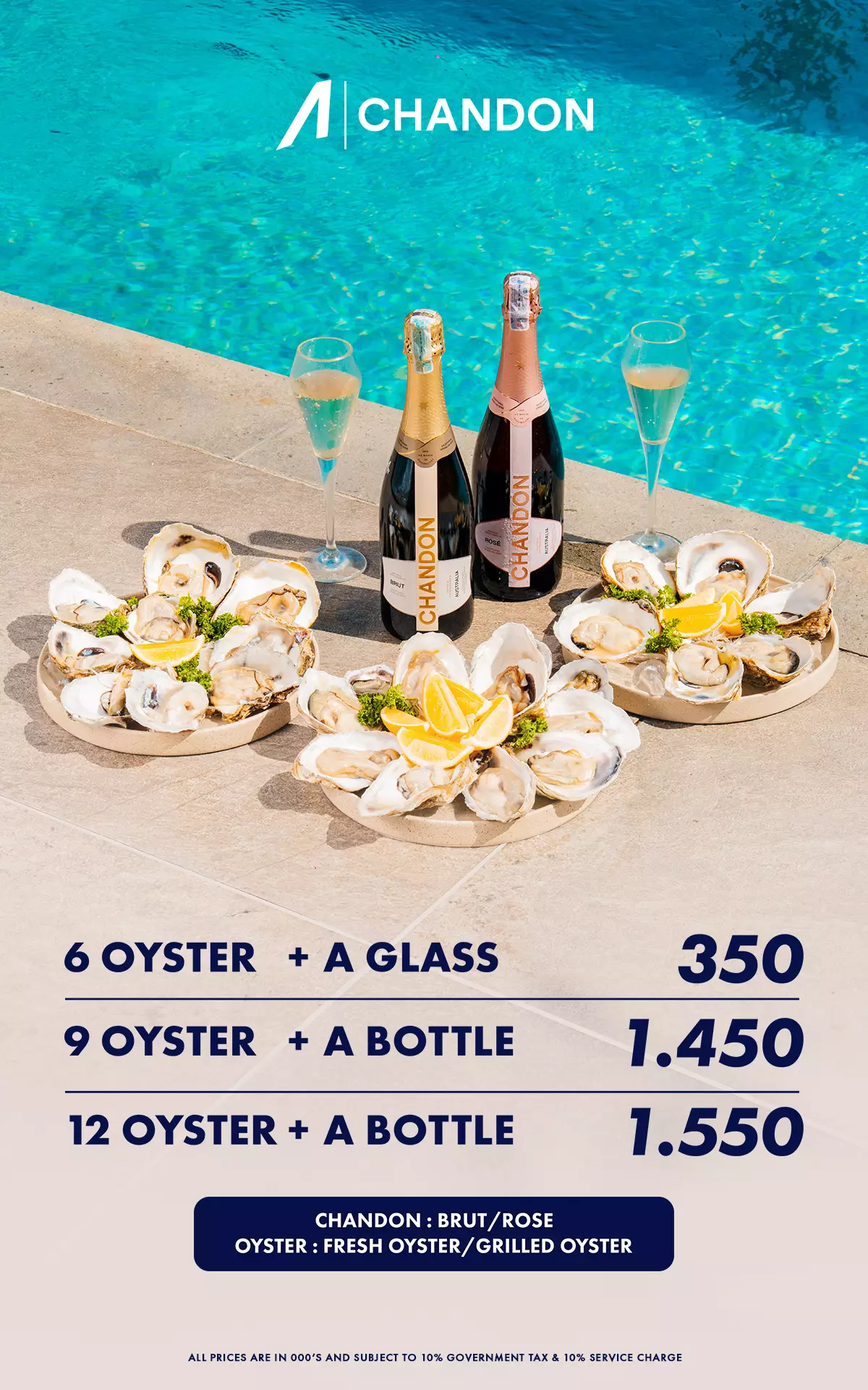 Promo - Chandon x Oyster