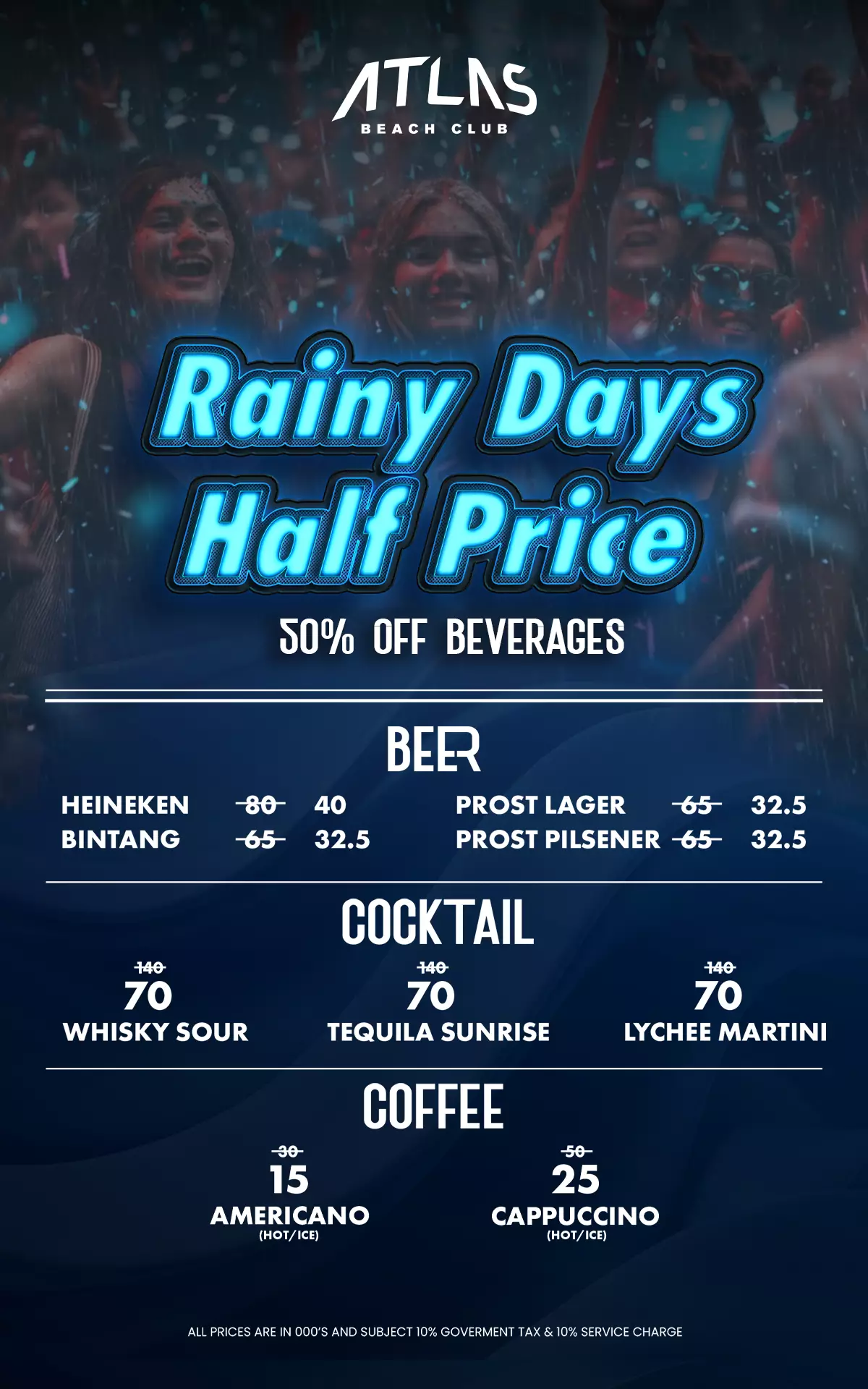 Rainy Days Half Price