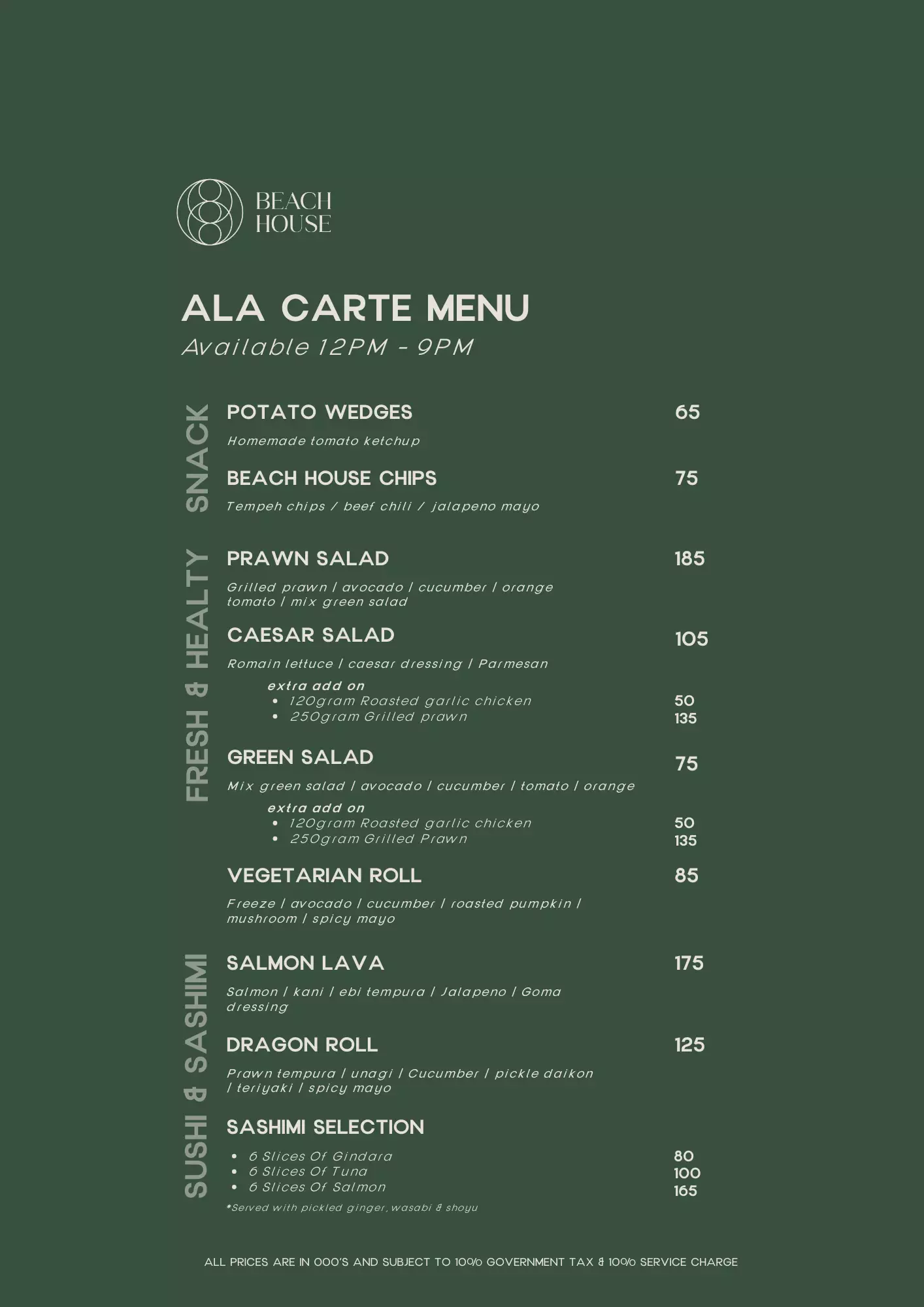 Menu - reg% lunch dine 1 - World's Biggest Beach Club & Super Club in Bali | Atlas Beach Fest