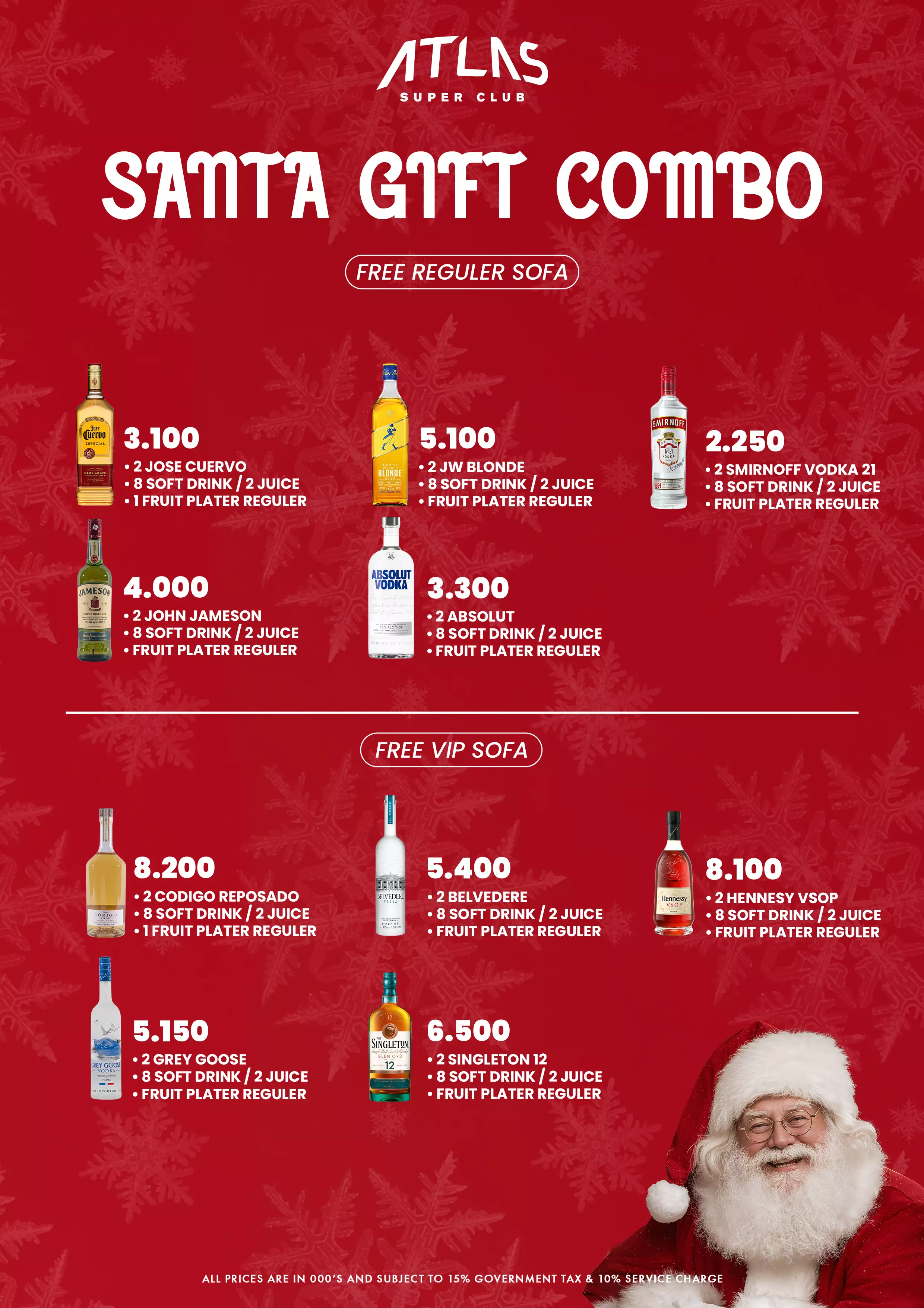 SANTA GIFT COMBO ASC