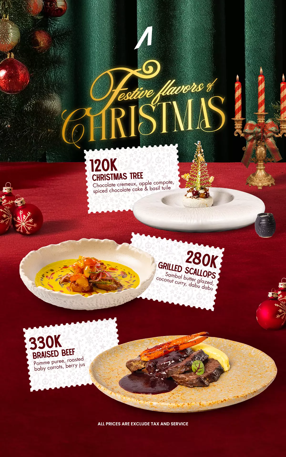 Set menu sp christmas