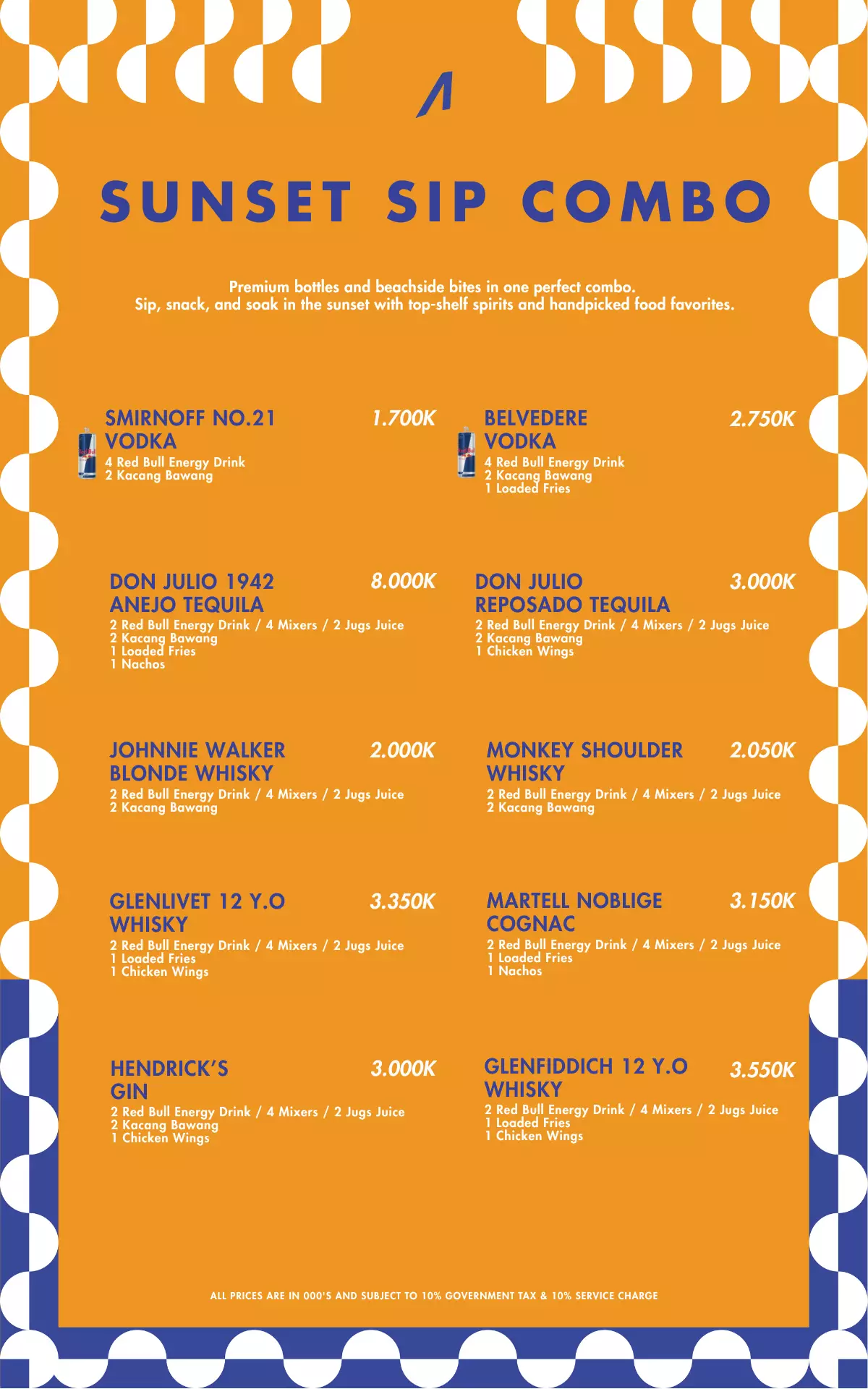 Sunset Sip Combo