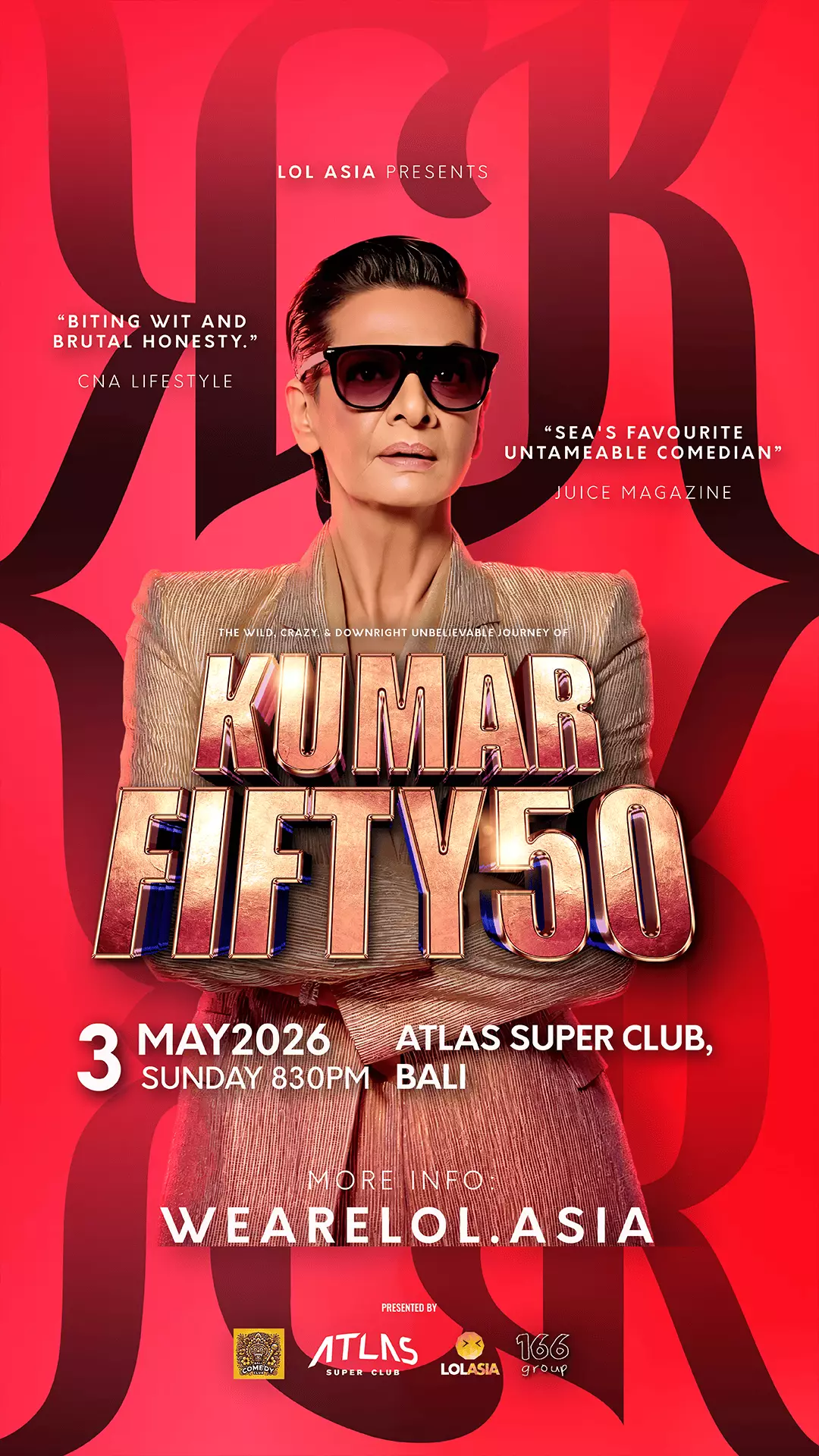 Event - KUMAR FIFTY50 BALI - World's Biggest Beach Club & Super Club in Bali | Atlas Beach Fest