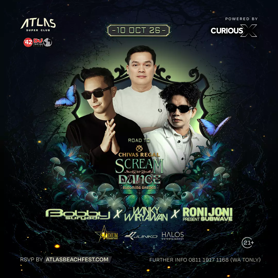 Event - ROAD TO SCREAM OR DANCE - World's Biggest Beach Club & Super Club in Bali | Atlas Beach Fest