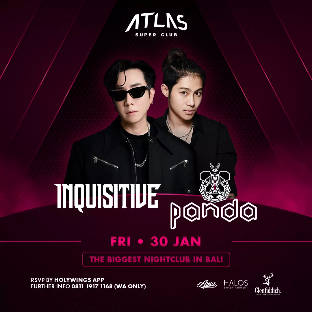 Event - DJ Panda × Inquisitive - World's Biggest Beach Club & Super Club in Bali | Atlas Beach Fest