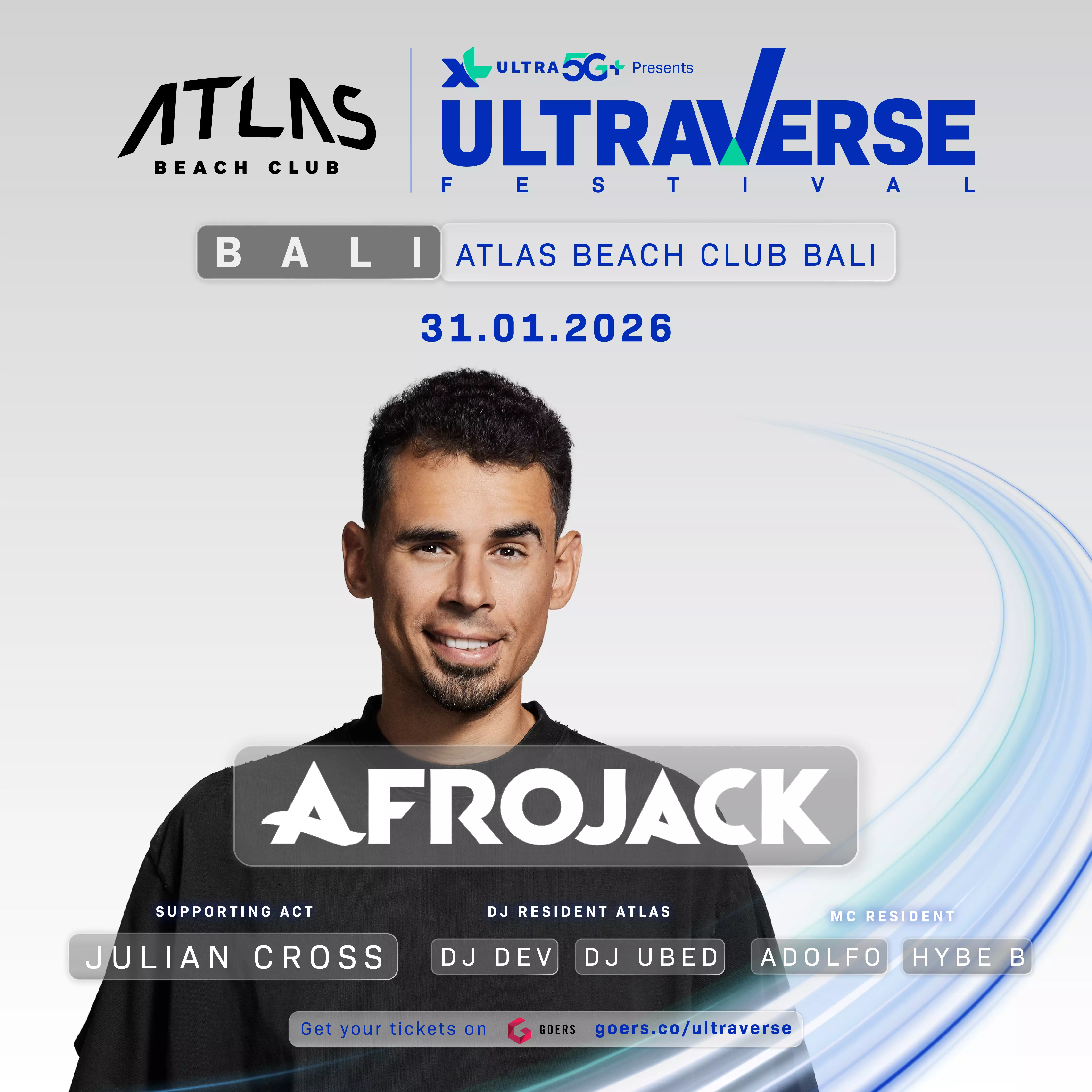 Event - XL ULTRAVERSE FESTIVAL PRESENTING AFROJACK - World's Biggest Beach Club & Super Club in Bali | Atlas Beach Fest