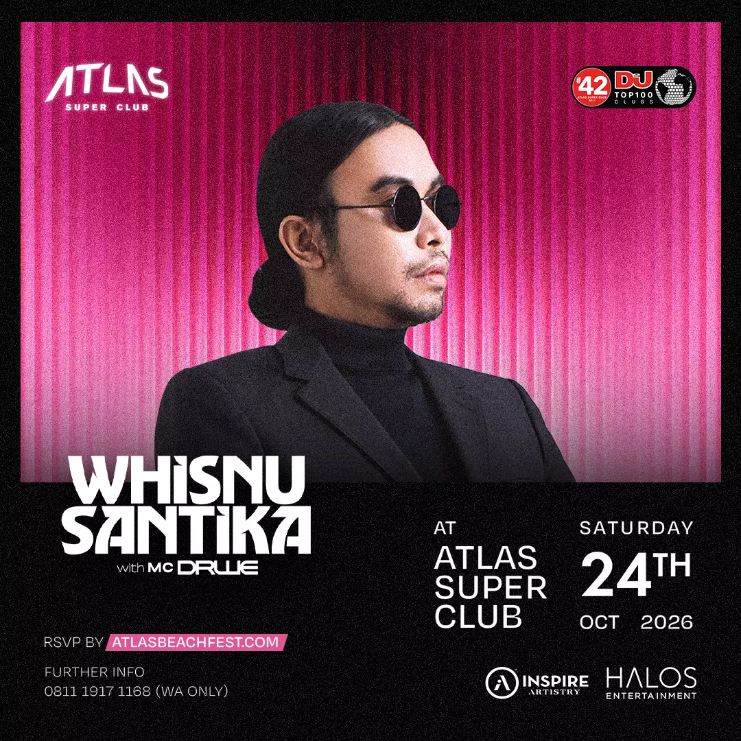 Event - WHISNU SANTIKA - World's Biggest Beach Club & Super Club in Bali | Atlas Beach Fest