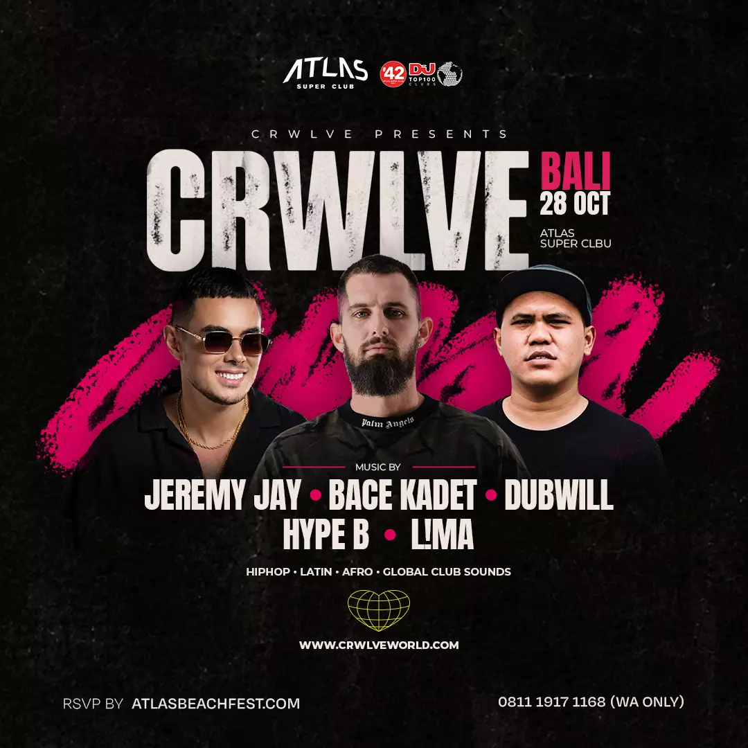 Event - CRWLVE  - World's Biggest Beach Club & Super Club in Bali | Atlas Beach Fest