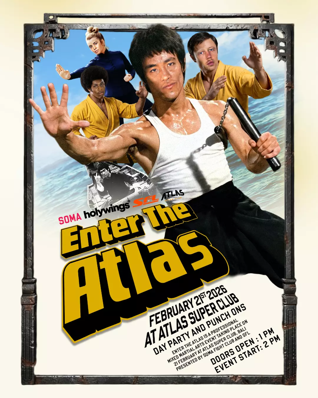 Event - SOMA – ENTER THE ATLAS - World's Biggest Beach Club & Super Club in Bali | Atlas Beach Fest