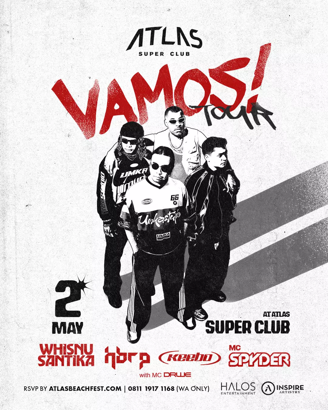 Event - VAMOS TOUR - World's Biggest Beach Club & Super Club in Bali | Atlas Beach Fest