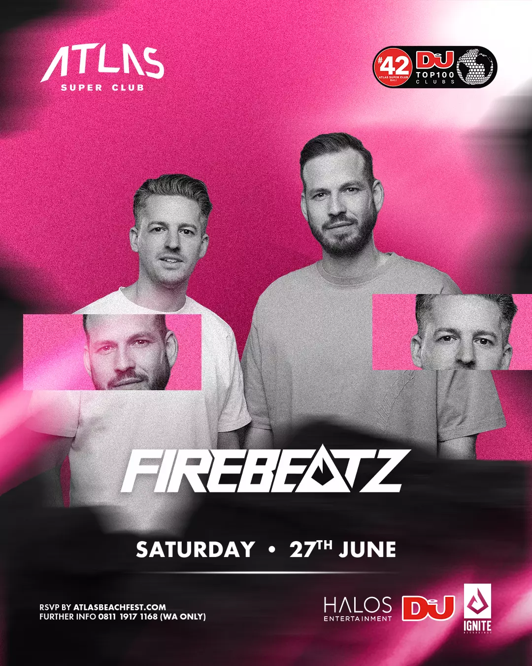 Event - FIREBEATZ - World's Biggest Beach Club & Super Club in Bali | Atlas Beach Fest