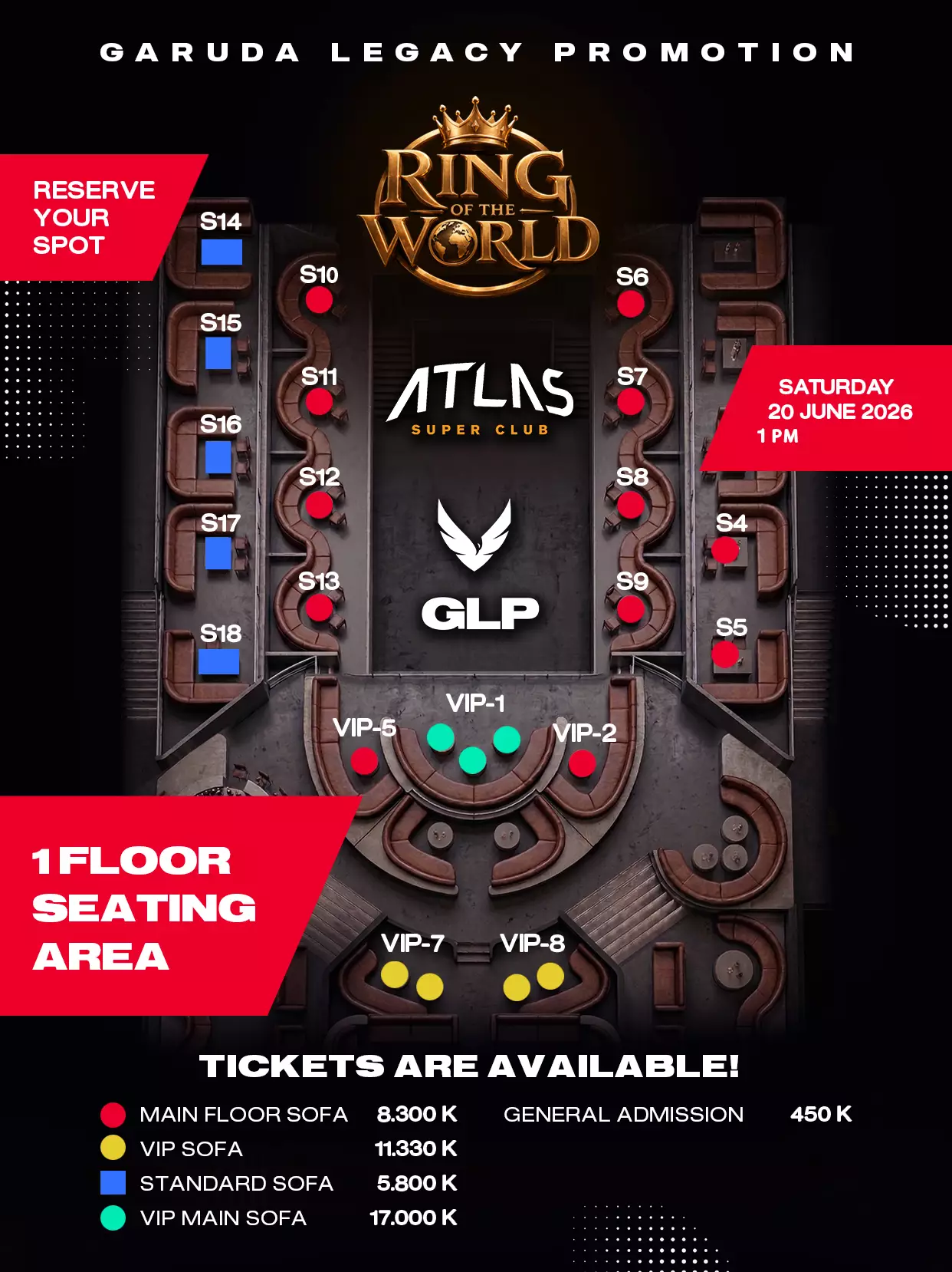 Event - RING OF THE WORLD - GARUDA LEGACY PROMOTION - World's Biggest Beach Club & Super Club in Bali | Atlas Beach Fest