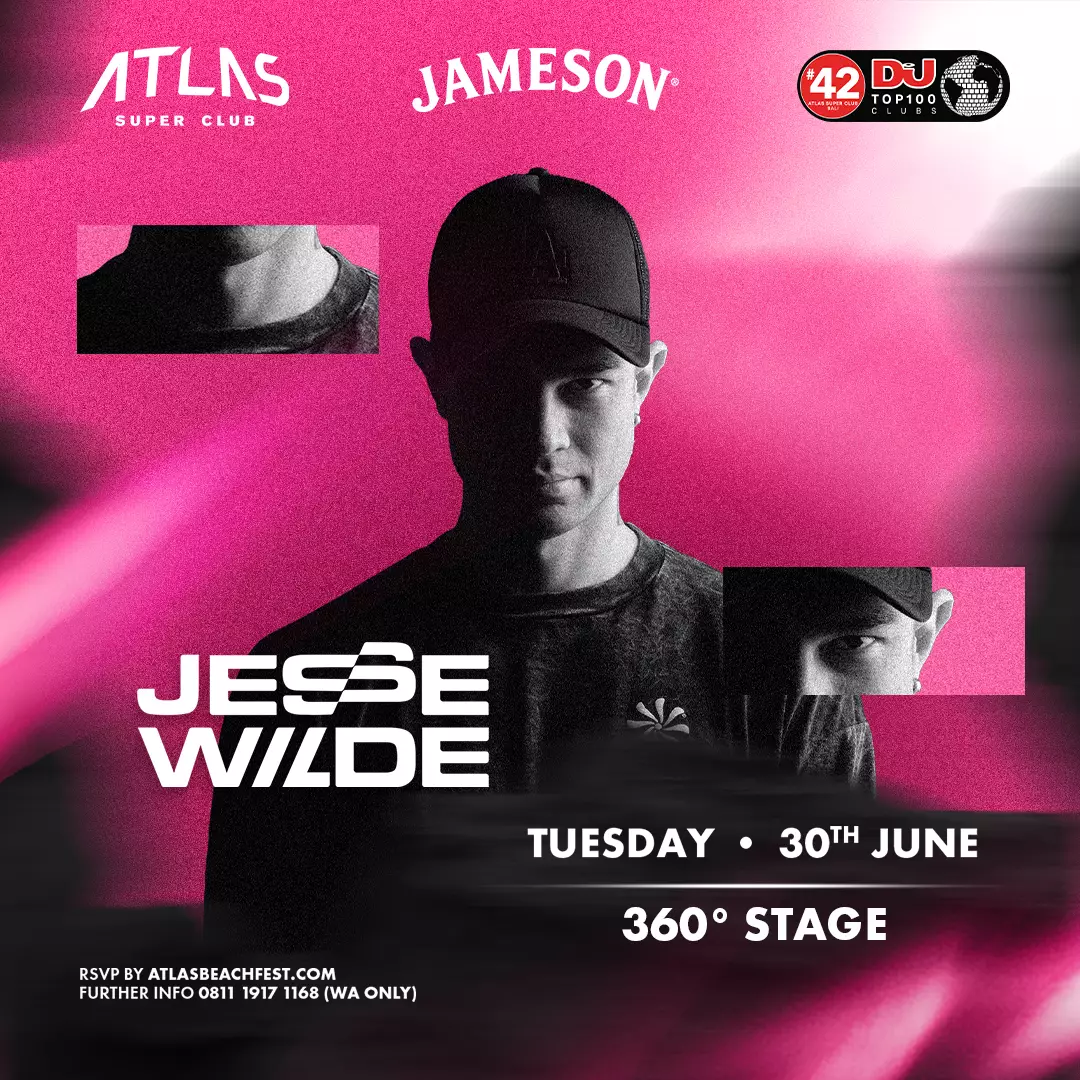 Event - JESSE WILDE - World's Biggest Beach Club & Super Club in Bali | Atlas Beach Fest