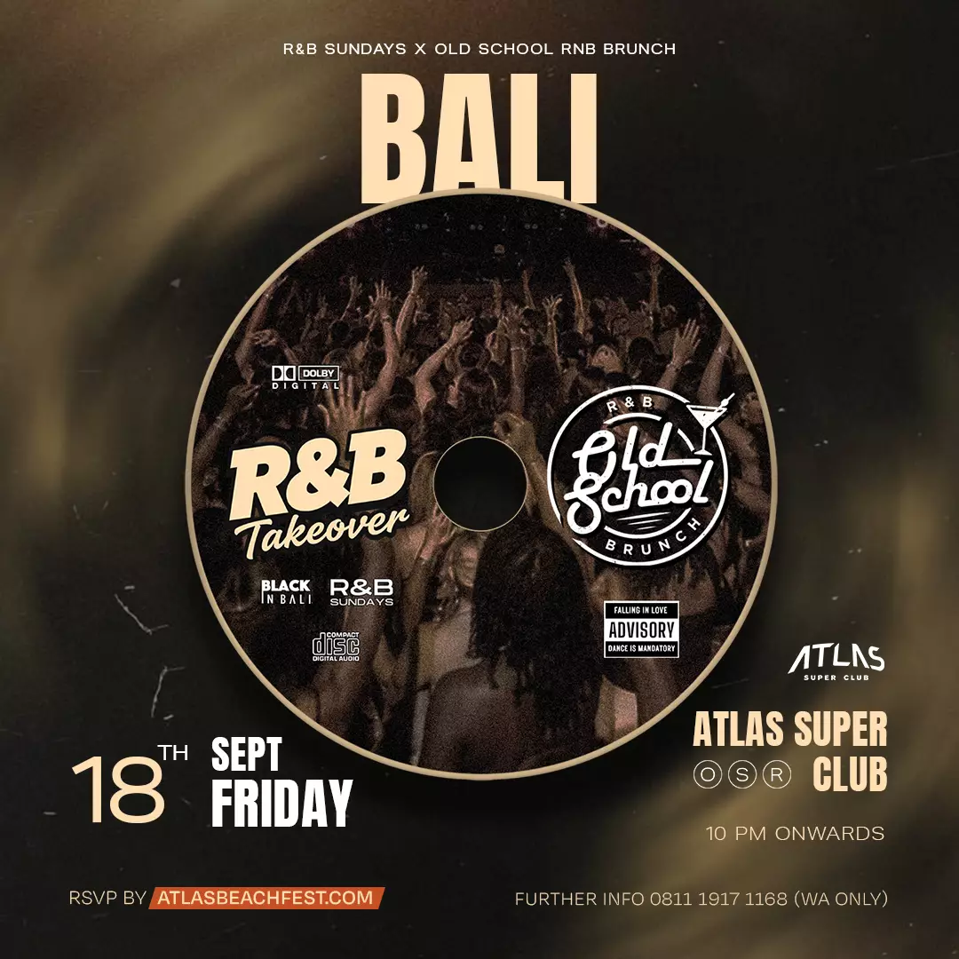 Event - R&B TAKEOVER × OLDSCHOOL R&B BRUNCH - World's Biggest Beach Club & Super Club in Bali | Atlas Beach Fest