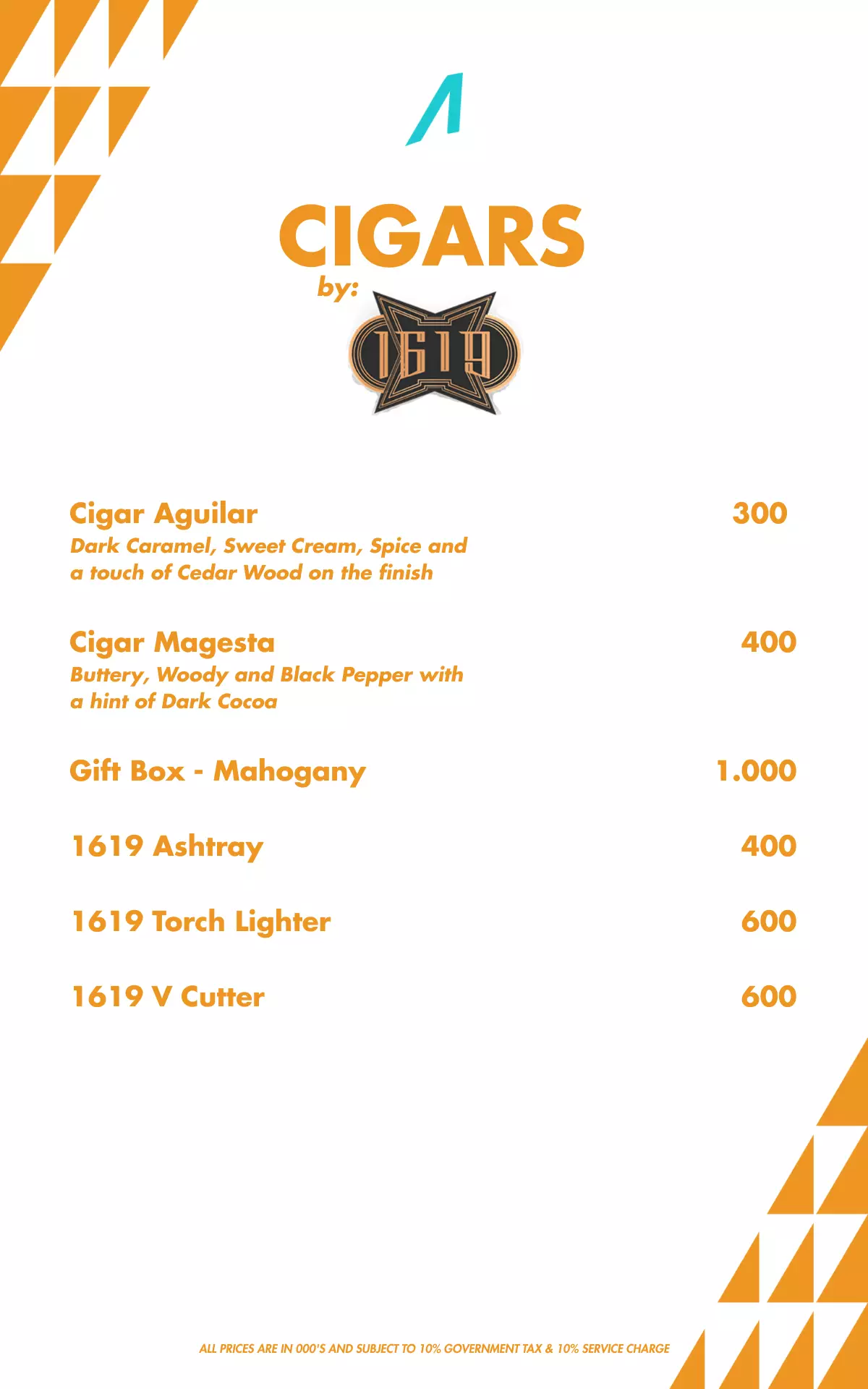 Cigars by 1619