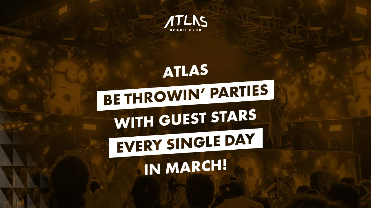 News - March Madness at Atlas Beach Club: 30+ Guest Stars On This Month! Don't Miss Out! - World's Biggest Beach Club & Super Club in Bali | Atlas Beach Fest